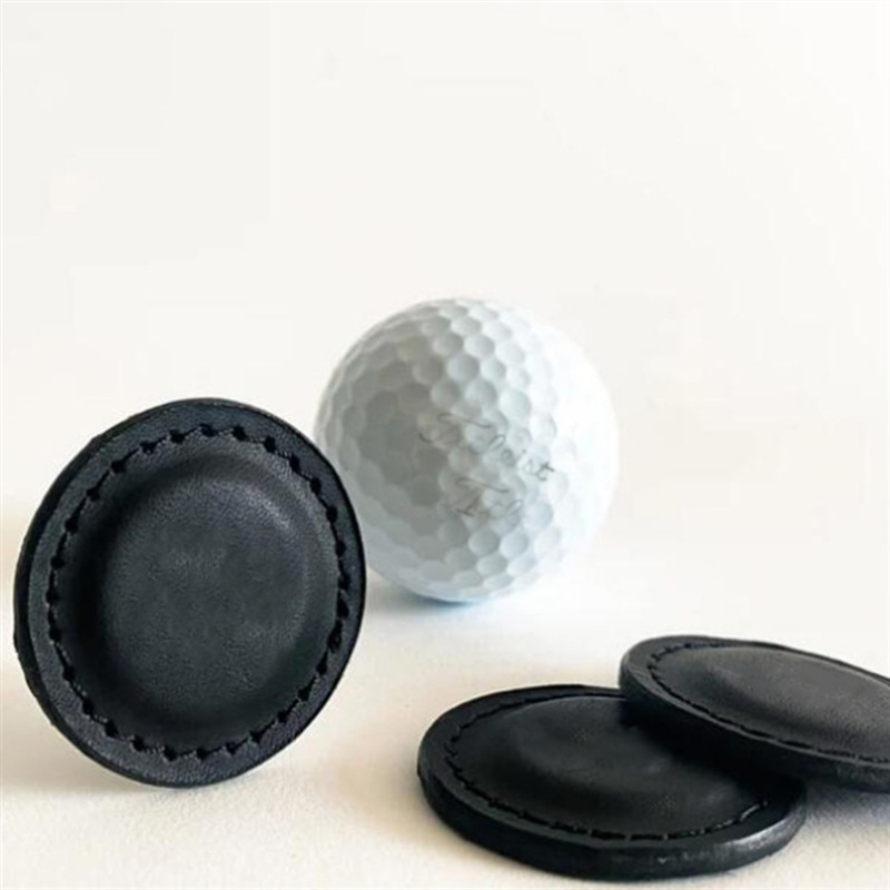 na zalihi Kožni magnetni marker za golf loptice Magnetski marker za golf loptice Marker za golf runde
