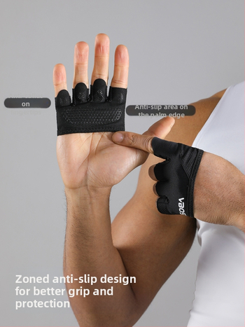 „Vbosi“ keturių pirštų pirštinės moterims ir vyrams, apsaugančios nuo nuospaudų, pilatesas, joga su oru, neslystančios, kvėpuojančios pusės pirštų pirštinės, didmeninė prekyba