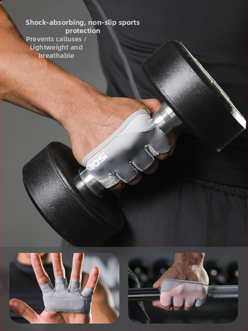 „Vbosi“ keturių pirštų pirštinės moterims ir vyrams, apsaugančios nuo nuospaudų, pilatesas, joga su oru, neslystančios, kvėpuojančios pusės pirštų pirštinės, didmeninė prekyba