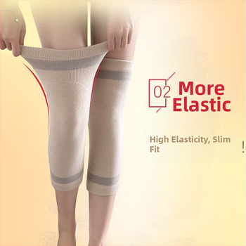 Ζεστά επιγονατίδες με επένδυση από φλις για το φθινόπωρο και τον χειμώνα, για τρέξιμο, υπαίθρια αθλήματα και χρήση σε κλιματιζόμενο δωμάτιο, για την πρόληψη του κρυώματος στα πόδια λόγω γήρατος και την προστασία των αρθρώσεων του γονάτου