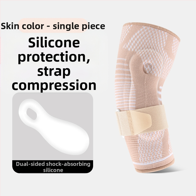 Suport de cot presurizat din silicon țesut 3D pentru tenis și baschet, protecție pentru întindere, suport reglabil pentru cot și echipament de protecție pentru reducerea încărcăturii