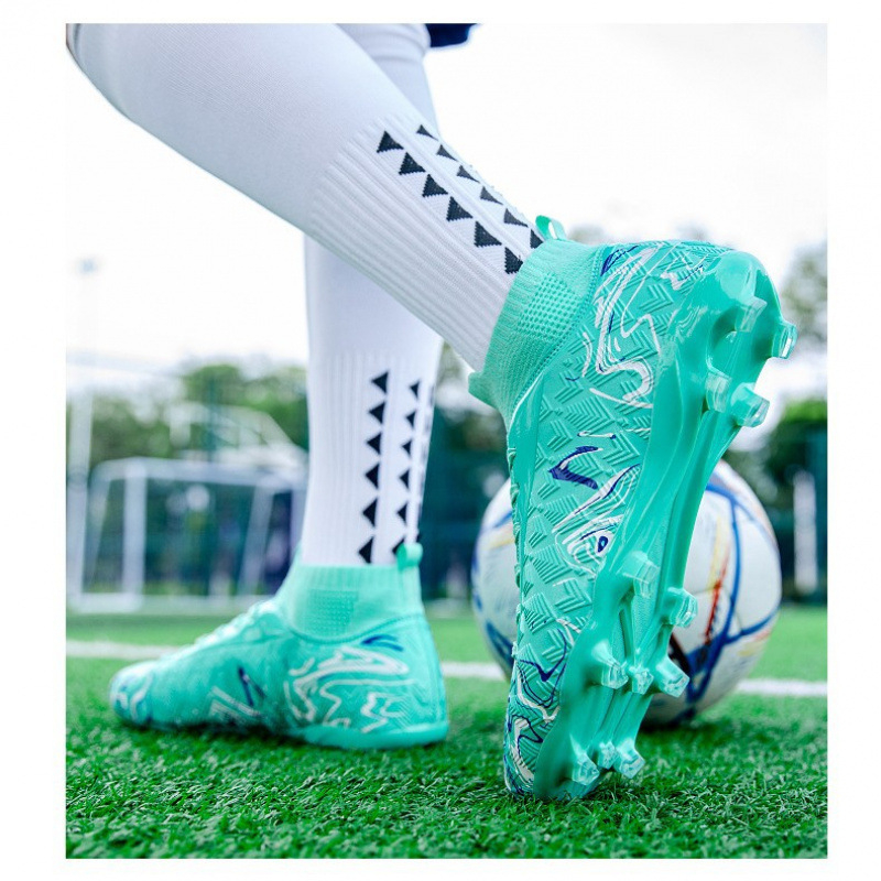 Διασυνοριακές Εξαγωγές 2025 Νέα Ποδοσφαιρικά Παπούτσια με Ψηλό Τακούνι Ανδρικά Αθλητικά Παπούτσια Ag Long Spike Αθλητικά Παπούτσια Εκπαίδευσης Φοιτητών Αθλητικά Παπούτσια