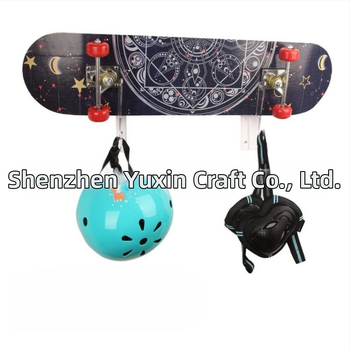 1 poros riedlenčių sieninis demonstracinis stovas, dvigubo sluoksnio riedlenčių denio laikymo stovas, svetainės kabliuko formos stovas