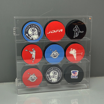 Βάση επίδειξης χόκεϊ επί πάγου για διασυνοριακή χρήση, ακρυλικό ντουλάπι επίδειξης χόκεϊ επί τοίχου