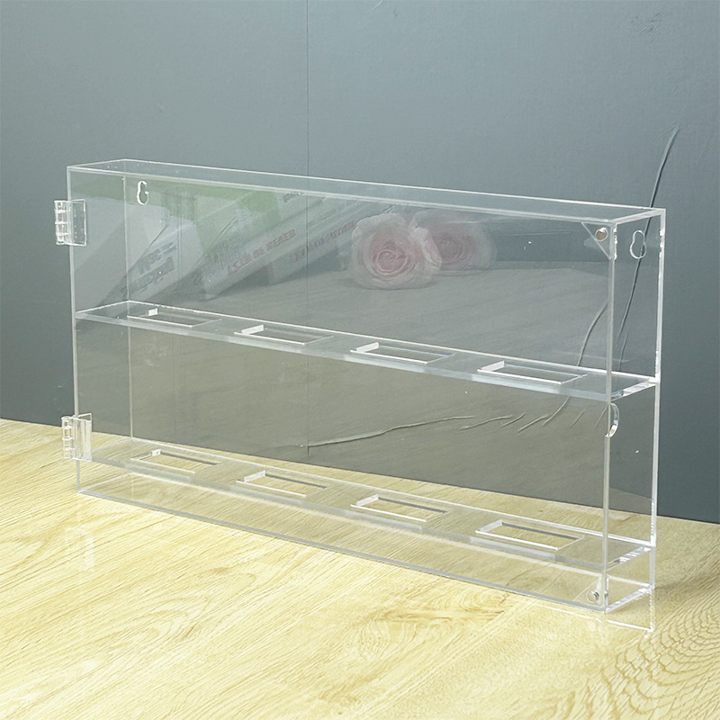 Stand de afișare transfrontalier pentru hochei pe gheață Vitrină acrilică pentru hochei, cutie de afișare pentru hochei pe gheață montată pe perete