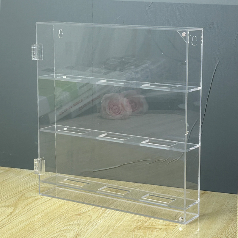 Stand de afișare transfrontalier pentru hochei pe gheață Vitrină acrilică pentru hochei, cutie de afișare pentru hochei pe gheață montată pe perete