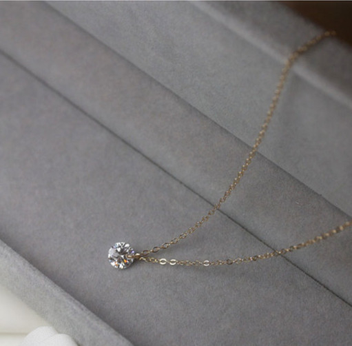 Colier în formă de inimă cu zircon roșu pentru femei, stil japonez și coreean, lumină hidratantă, design de lux de înaltă calitate, pandantiv cu dragoste, lanț de claviculă