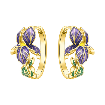 Διασυνοριακά Amazon Νέα Κοσμήματα Iris Σκουλαρίκια Εξειδικευμένα Ευέλικτα Υψηλής Ποιότητας Εξατομικευμένα Μενταγιόν Χονδρική