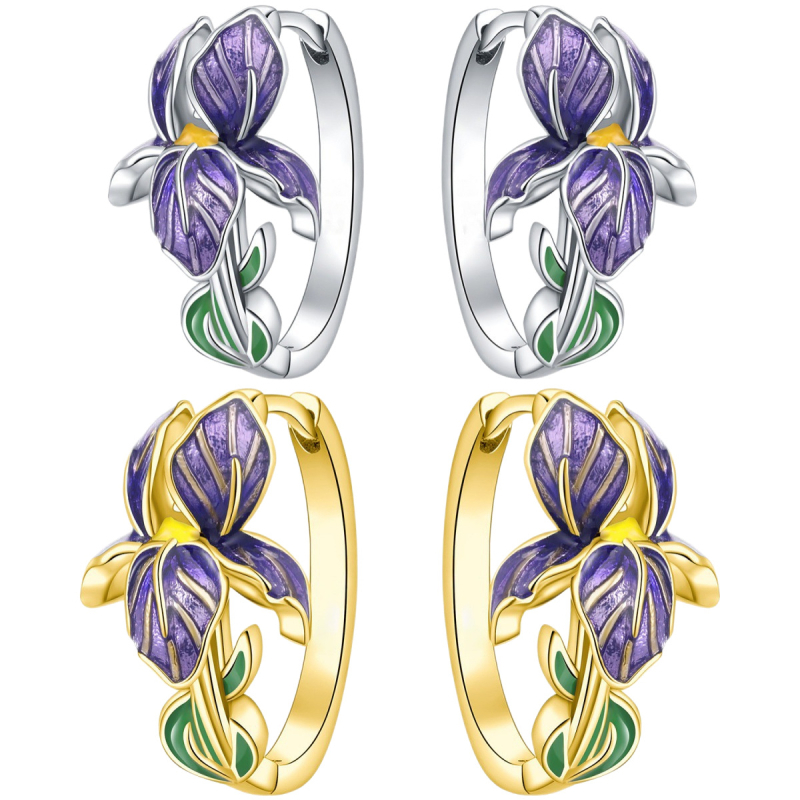 Διασυνοριακά Amazon Νέα Κοσμήματα Iris Σκουλαρίκια Εξειδικευμένα Ευέλικτα Υψηλής Ποιότητας Εξατομικευμένα Μενταγιόν Χονδρική