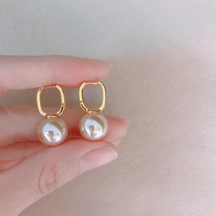 Απλά και Ευέλικτα Μοντέρνα Σκουλαρίκια με Ισχυρό Μαργαριτάρι για Γυναικεία, Δημοφιλή Σκουλαρίκια Στυλ, Προσβάσιμο Πολυτελές Σχεδιασμός Εξειδίκευσης, Σκουλαρίκια Υψηλής Ποιότητας