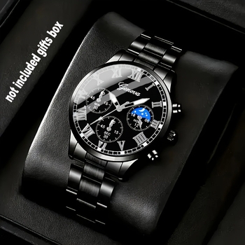 Kolme silmaga sulamist meeste mittemehaaniline käekell, meeste käekell, hulgimüügi terasest bändiga ärikella elegantne spordikella, kõik-mängud