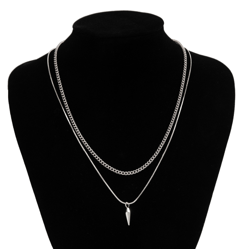 Preț 10 USD 3D stil clasic stil clasic stil clasic bijuterii pentru bărbați și femei stil hip-hop lanț lung pulover lanț claviculă lanț accesorii Preț 10 USD