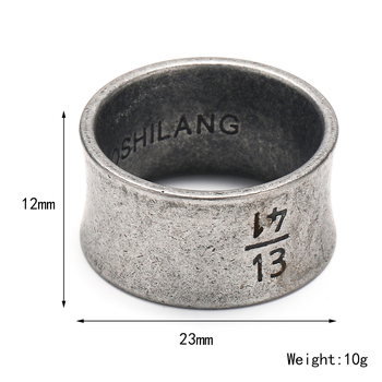 Δαχτυλίδι Quan Zhilong gd ίδιου στυλ 1314 ψηφιακό ρομαντικό δαχτυλίδι ουράς ζευγαριού, δαχτυλίδι Lifetime fashion brand τιτανίου και ατσαλιού για άνδρες και γυναίκες