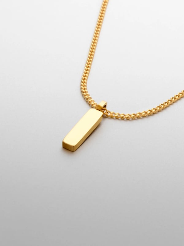 Chihang Jewelry Cross-Border High-End ogrlica od nehrđajućeg čelika za muškarce, jednostavnog luksuznog dizajna, ključne kosti, kubanski lanac od titana i čelika