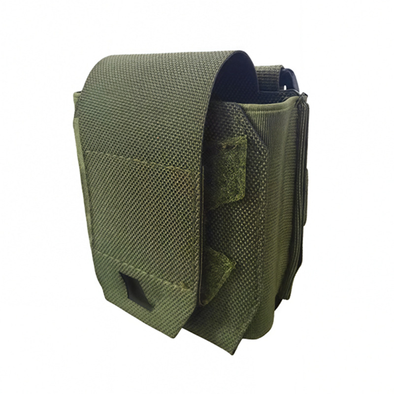 Melna rokas testa soma, ātri izvelkama taktiskā aksesuāru soma, apmācības taktiskā vestes josta, militārā ventilatora Molle roku dzelžu soma