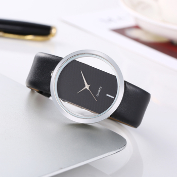 Διασυνοριακό νέο καυτό στυλ μοντέρνο διαφανές κοίλο ρολόι ζώνης χαλαζία ρολόι casual ευέλικτο ρολόι κατασκευαστής χονδρικής