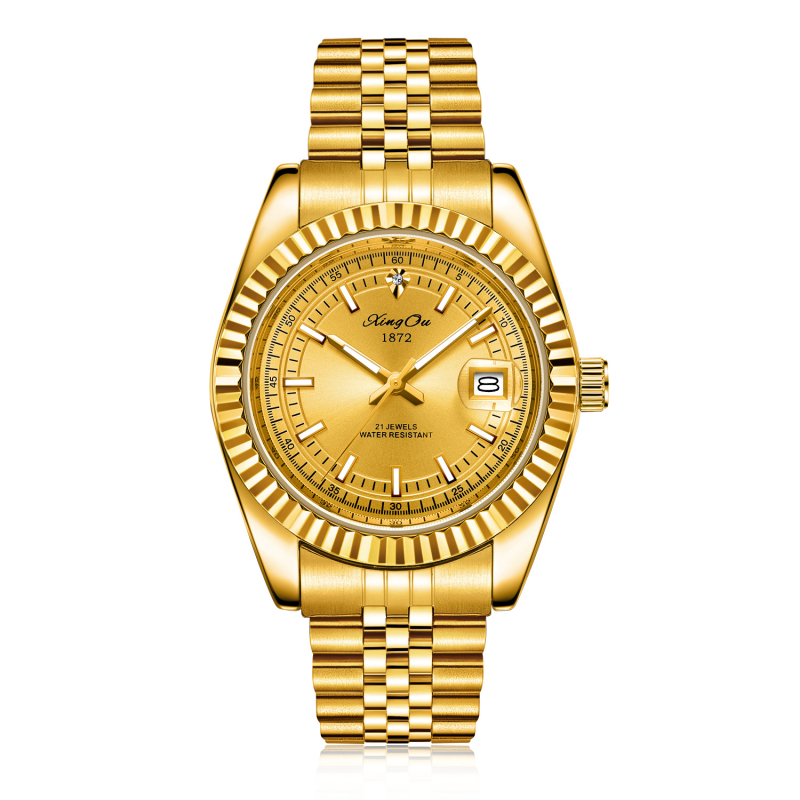 Κλασικά ανδρικά και γυναικεία ρολόγια Xingou, απλά και μοντέρνα αυτόματα μηχανικά ρολόγια για ζευγάρια, δημοφιλή μοντέλα εξωτερικού εμπορίου