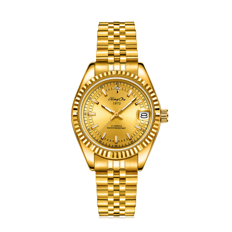 Κλασικά ανδρικά και γυναικεία ρολόγια Xingou, απλά και μοντέρνα αυτόματα μηχανικά ρολόγια για ζευγάρια, δημοφιλή μοντέλα εξωτερικού εμπορίου