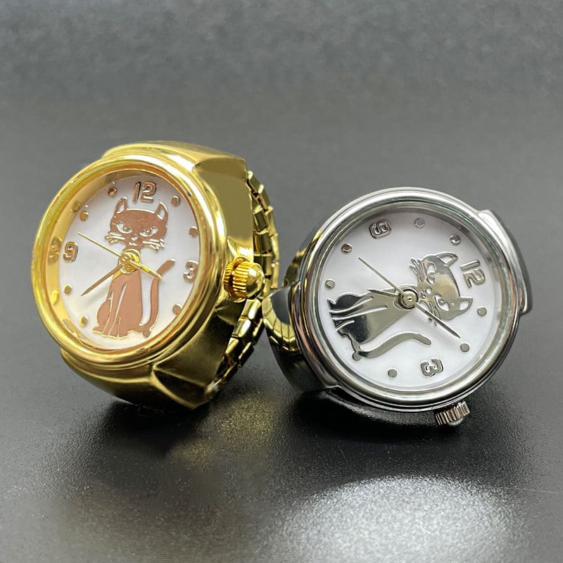 [Trgovina Ring Watch Factory] Najprodavaniji kreativni muški i ženski jednostavni satovi, prstenje i narukvice prekogranične e-trgovine koji mogu vidjeti vrijeme