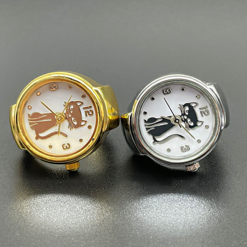 [Trgovina Ring Watch Factory] Najprodavaniji kreativni muški i ženski jednostavni satovi, prstenje i narukvice prekogranične e-trgovine koji mogu vidjeti vrijeme