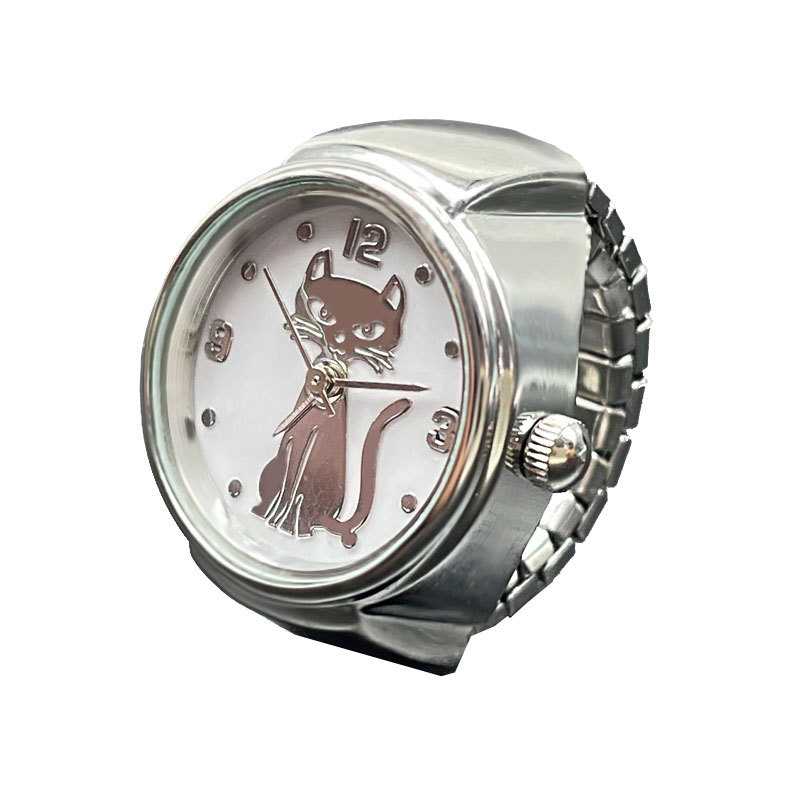 [Trgovina Ring Watch Factory] Najprodavaniji kreativni muški i ženski jednostavni satovi, prstenje i narukvice prekogranične e-trgovine koji mogu vidjeti vrijeme