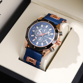 Σετ 2 τεμαχίων Tume Cross-Border Popular Watch, Ανδρικό Ρολόι Business, Ρολόι Σιλικόνης, Ημερομηνία, Σετ Ρολογιών Quartz