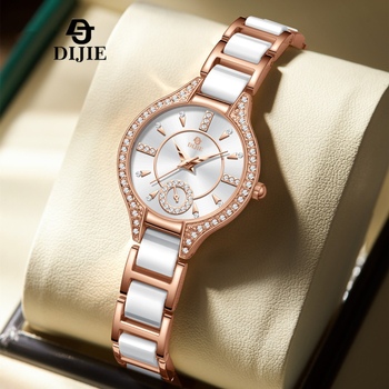 Νέο ρολόι 2025 με κεραμική οθόνη, υψηλής ποιότητας ρολόι, νέο γυναικείο ρολόι, μοντέρνο ρολόι niche light, πολυτελές ρολόι χαλαζία