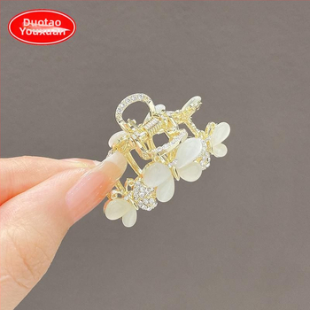 Κορεάτικο στυλ σούπερ νεράιδα πεταλούδα κλιπ μικρό μέγεθος πίσω κεφάλι μισό δέσιμο κλιπ μαλλιών κόμμωση υψηλής ποιότητας εξαιρετικό κλιπ καρχαρία πάνω κλιπ για γυναίκες