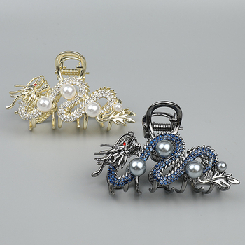 Χονδρική φουρκέτα κινέζικου στιλ υψηλής ποιότητας, φουρκέτα καρχαρία μεγάλου όγκου, μισοδεμένη φουρκέτα καρχαρία