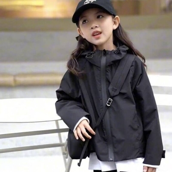 Παιδικά Ρούχα Κοριτσίστικα Παλτό Άνοιξη και Φθινόπωρο Νέα Άφιξη Μεγάλο Παιδικό Κοριτσίστικο Ρούχο για Κορίτσια Κορεάτικο Στυλ Μοντέρνο Μπλούζα με Κουκούλα