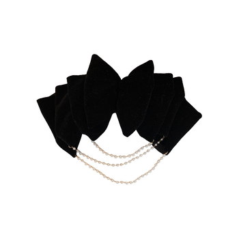 Υπερμεγέθης φουρκέτα με φιόγκο για γυναίκες 2023 νέο στυλ υψηλής ποιότητας κόκκινο μαύρο φθινόπωρο και χειμώνα μισό δέσιμο μαλλιών κλιπ