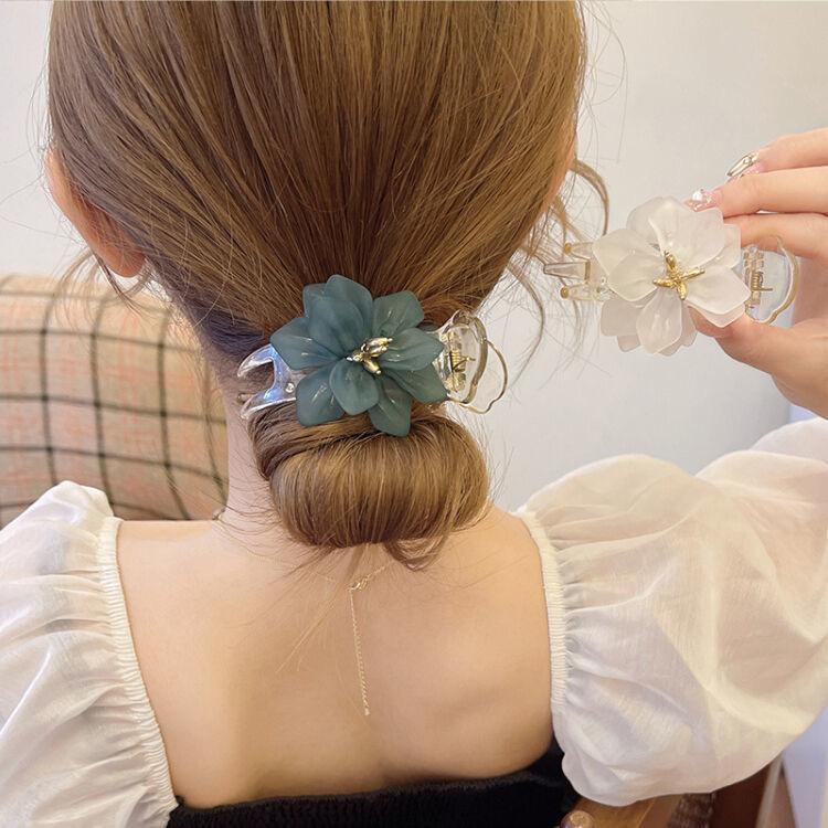 Marubeni pea juuste artefakt lille haarav klamber naiste kõrge hobusesaba fikseeritud artefakt haarav klamber peakate juuksenõel tagasi pea juuksenõel