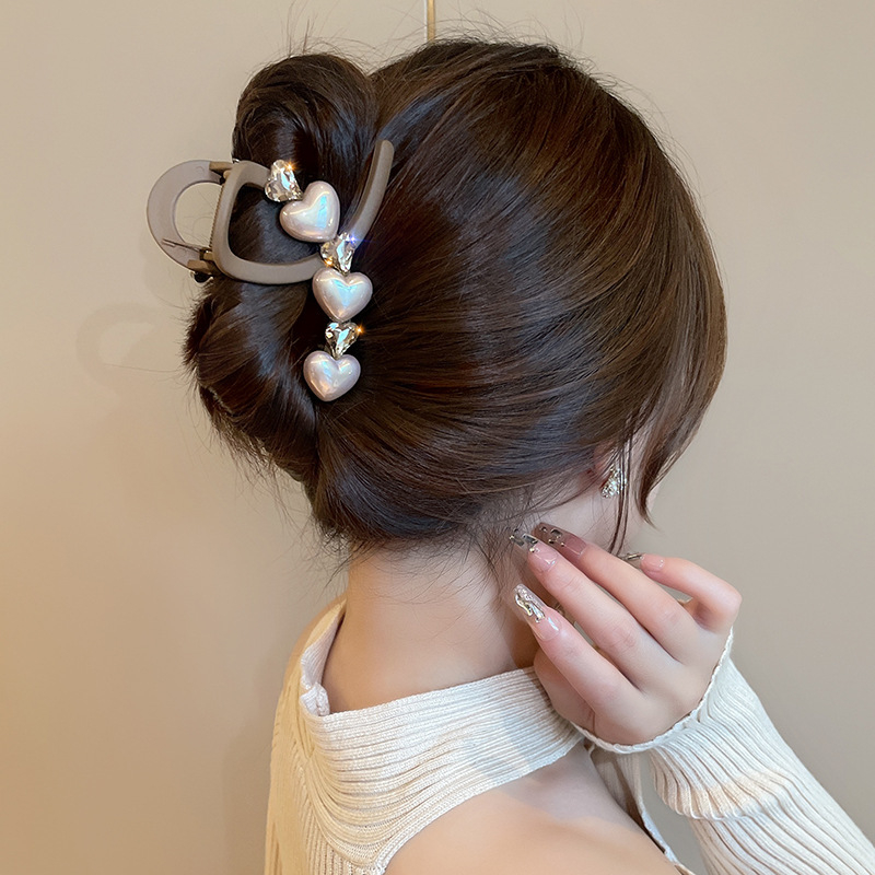 Internetikuulsuste keskmise suurusega juuksenõelad, naiste peanahast juuksenõel, vähem haarav klamber, täiustatud meelega pärlmutter, rhinestone, haiklambriga peakatted, juuste aksessuaarid