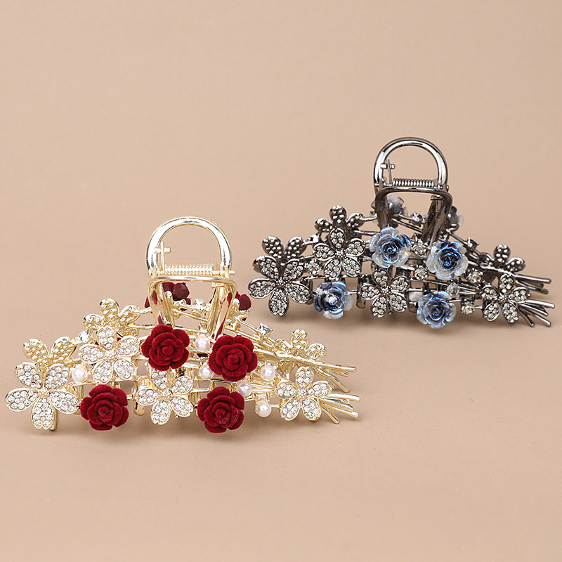 Romantilised superroosist juuksed, suured haikalakujulised klambrid, magusad ilujuuksed, mitmevärvilised, suured haarded, hulgimüügi juukseaksessuaarid