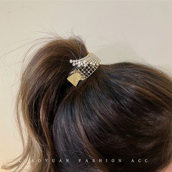 Μεταλλική φουρκέτα με ψηλή αλογοουρά, γυναικεία καλοκαιρινή φουρκέτα με κλιπ μαλλιών για το κεφάλι 2022, νέα κομμωτική με κλιπ μαλλιών υψηλής ποιότητας