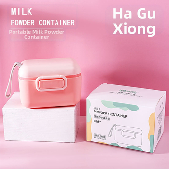 Sandėliavimo sandari kūdikių pieno miltelių kasetė Didelės talpos išeinančių ryžių makaronų sandarus puodas Nešiojama kūdikių ryžių miltelių kasetė