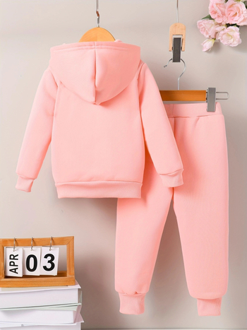 Piiriülene INS laste ja tüdrukute kevad- ja sügiskapuutsiga armas kutsikas kuuma tembeldamisega pikkade varrukatega toppüksid õhukesest sametist ülikonnast