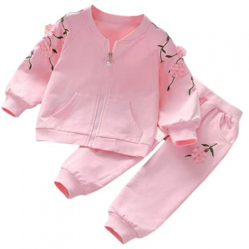 Κοριτσίστικο κοστούμι Άνοιξη 2023 Νέο Φθινοπωρινό Φόρεμα Δυτικού Στυλ Παιδικά Ρούχα Κορεάτικα Αθλητικά Άνοιξη και Φθινόπωρο Παιδικό Ντύσιμο Δύο Τεμαχίων