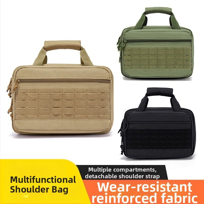 Външна многофункционална водоустойчива чанта, военна вентилаторна ежедневна спортна чанта през рамо, чанта за съхранение, тактическа чанта за пистолет