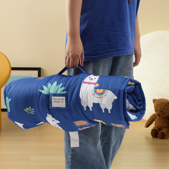 Tarpvalstybinis karšto pardavimo sulankstomas vaikų darželio „Nap Mat“ kilimėlis, nešiojamas čiužinys, kelioninis čiužinys, šaltinio gamykla