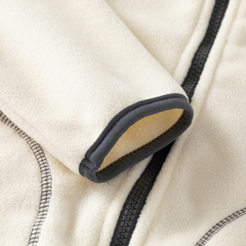 Φθινοπωρινό νέο παιδικό μπουφάν με μακριά μανίκια από φλις για αγόρια, με επένδυση φλις, φθινοπωρινά ρούχα, βρεφικό πουκάμισο με φλις τοπ και φερμουάρ