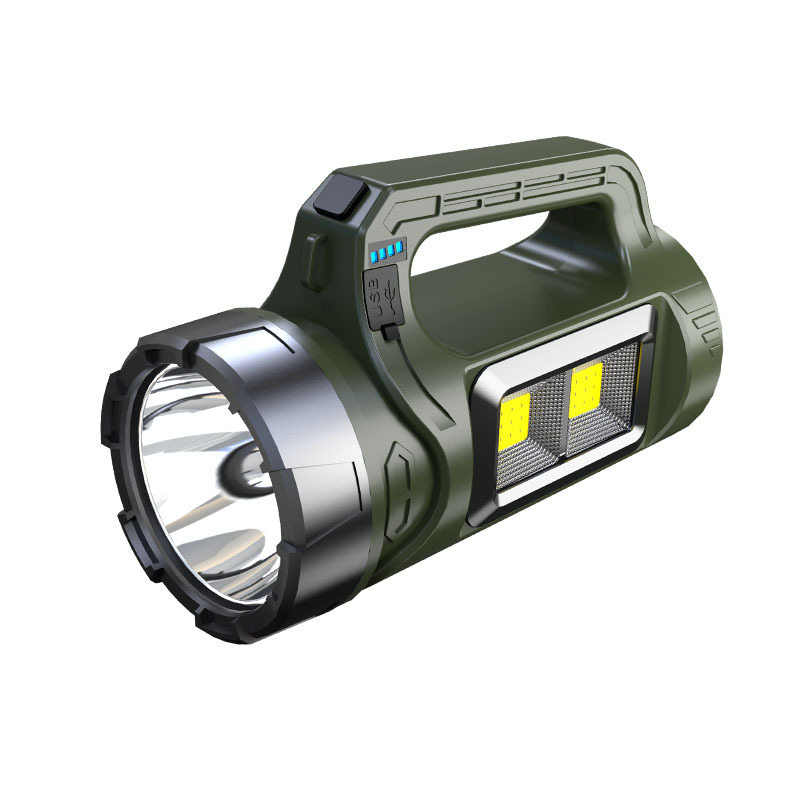 Lanternă solară puternică pentru exterior, reîncărcabilă, cu lumină puternică, lampă de minerit, lampă de uz casnic, impermeabilă, ultra-luminoasă
