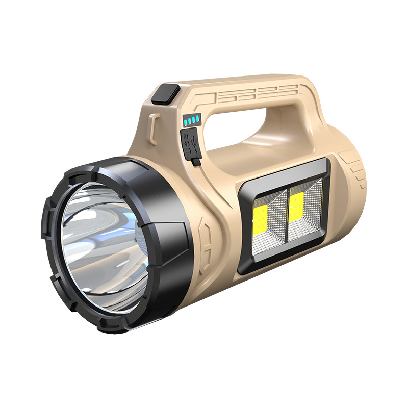 Lanternă solară puternică pentru exterior, reîncărcabilă, cu lumină puternică, lampă de minerit, lampă de uz casnic, impermeabilă, ultra-luminoasă