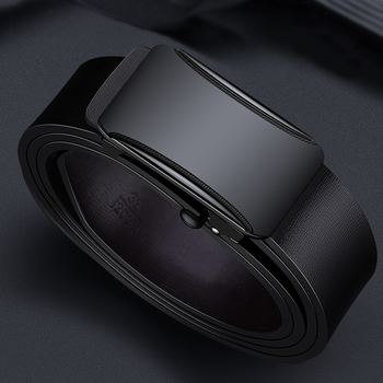 Δερμάτινη ζώνη ανδρών του 2025 από γνήσιο δέρμα με αυτόματη αγκράφα, ευέλικτη, απλή, καθημερινή, δερμάτινη ζώνη, μοντέρνα, νεανική ζώνη παντελονιού