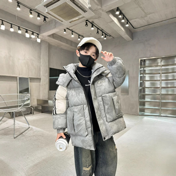 Jachetă pentru primăvara și toamna 2025, model nou pentru copii mai mari, îmbrăcăminte de toamnă pentru băieți și fete, geacă de vânt pentru copii, la modă, îngroșată și călduroasă