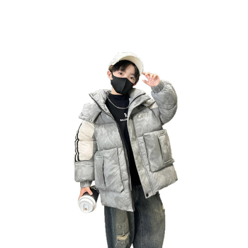 Jachetă pentru primăvara și toamna 2025, model nou pentru copii mai mari, îmbrăcăminte de toamnă pentru băieți și fete, geacă de vânt pentru copii, la modă, îngroșată și călduroasă