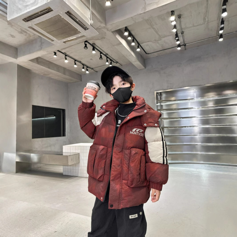 Jachetă pentru primăvara și toamna 2025, model nou pentru copii mai mari, îmbrăcăminte de toamnă pentru băieți și fete, geacă de vânt pentru copii, la modă, îngroșată și călduroasă