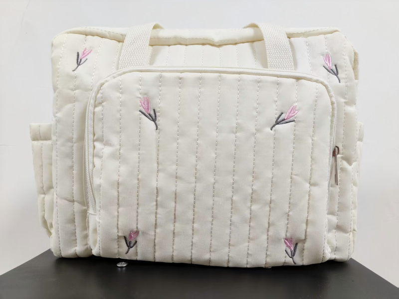 Geantă de călătorie coreeană Ins Bear, brodată, cu broderie, pentru mamă și bebeluș, cu capacitate mare, pentru ieșiri, cross-body, pentru mers pe jos, stil la modă Ins