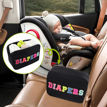 Divatos törölköző hímzett pelenkatáska vízálló nagy kapacitású pelenkatároló táska anya- és babakellékek utazótáska Amazon