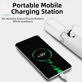 Външна висяща лампа за палатка в стил къмпинг, четирилистна, сгъваема, 90°, LED, за къмпинг, аварийно фенерче за открито